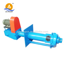 Centrifugal vertical submerged sump pump for dredging